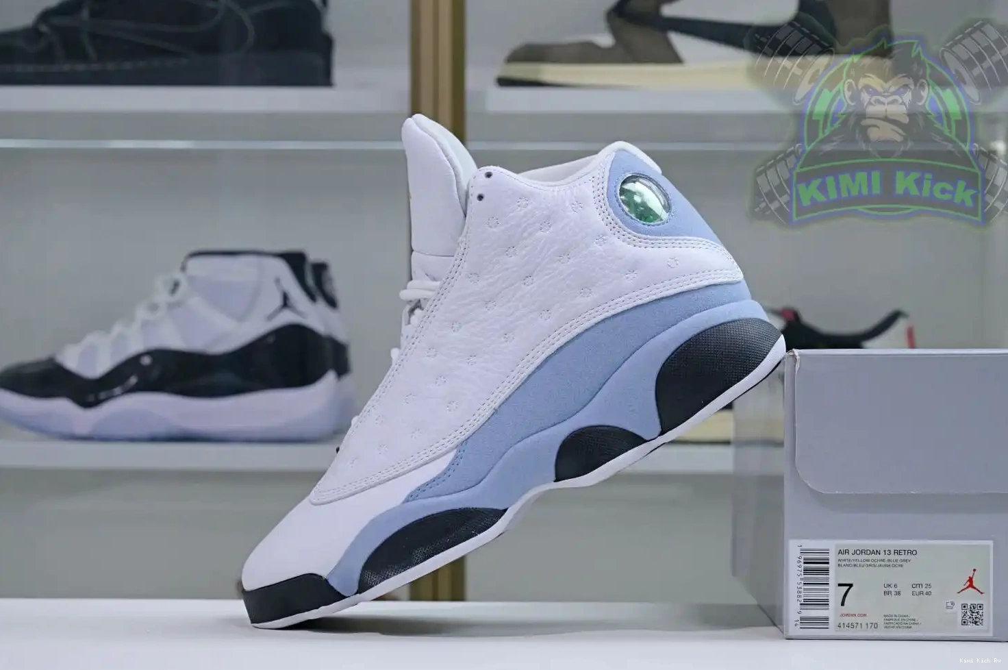 Kimikick 13“Blue Grey” Jordan Air 0406